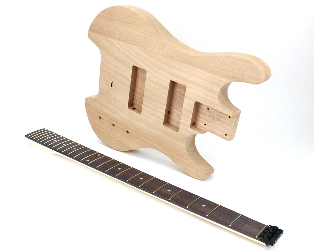 Pit Bull Guitars SHB4 Headless Electric Bass Guitar Kit eBay